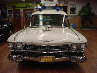 Illustration for article titled Ghostbuster's ECTO-1 For Sale: High Miles, Some Slime Damage